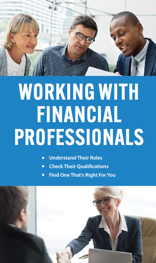 Working With Financial Professionals