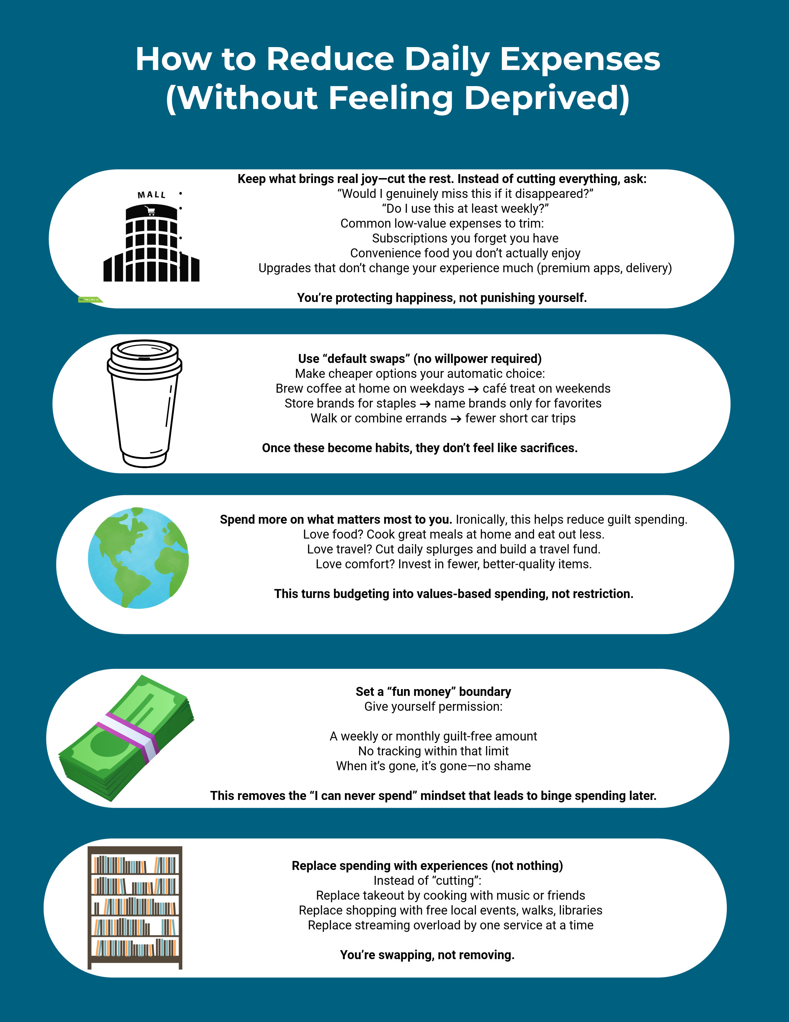 How to save money without feeling deprived